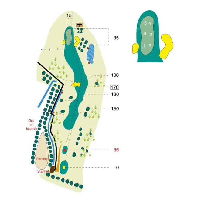Hole 1 - 10