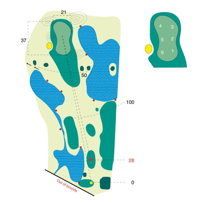 Hole 6 - 15