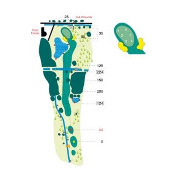 Hole 9 - 18